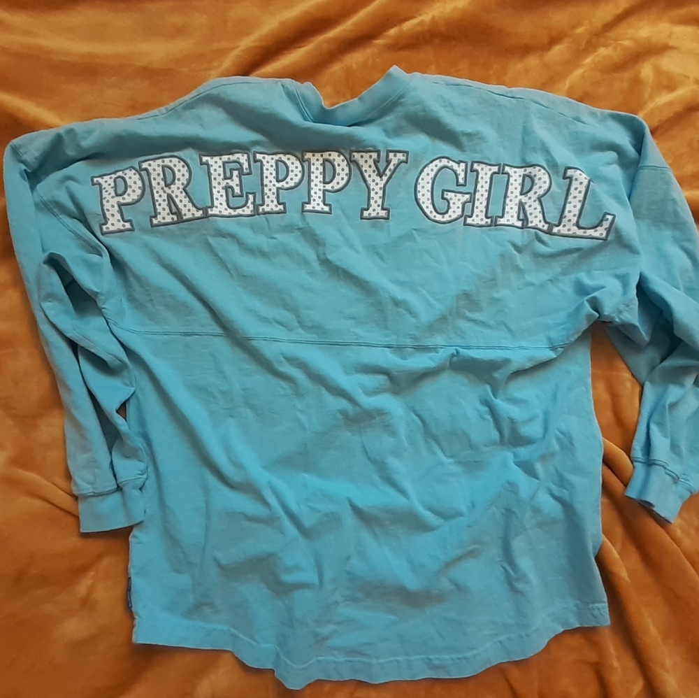 Preppy Girl Long Sleeve Shirt